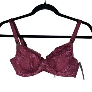 Fantasie Womens Fusion Lace Rosewood Pink 32D Underwire Bra